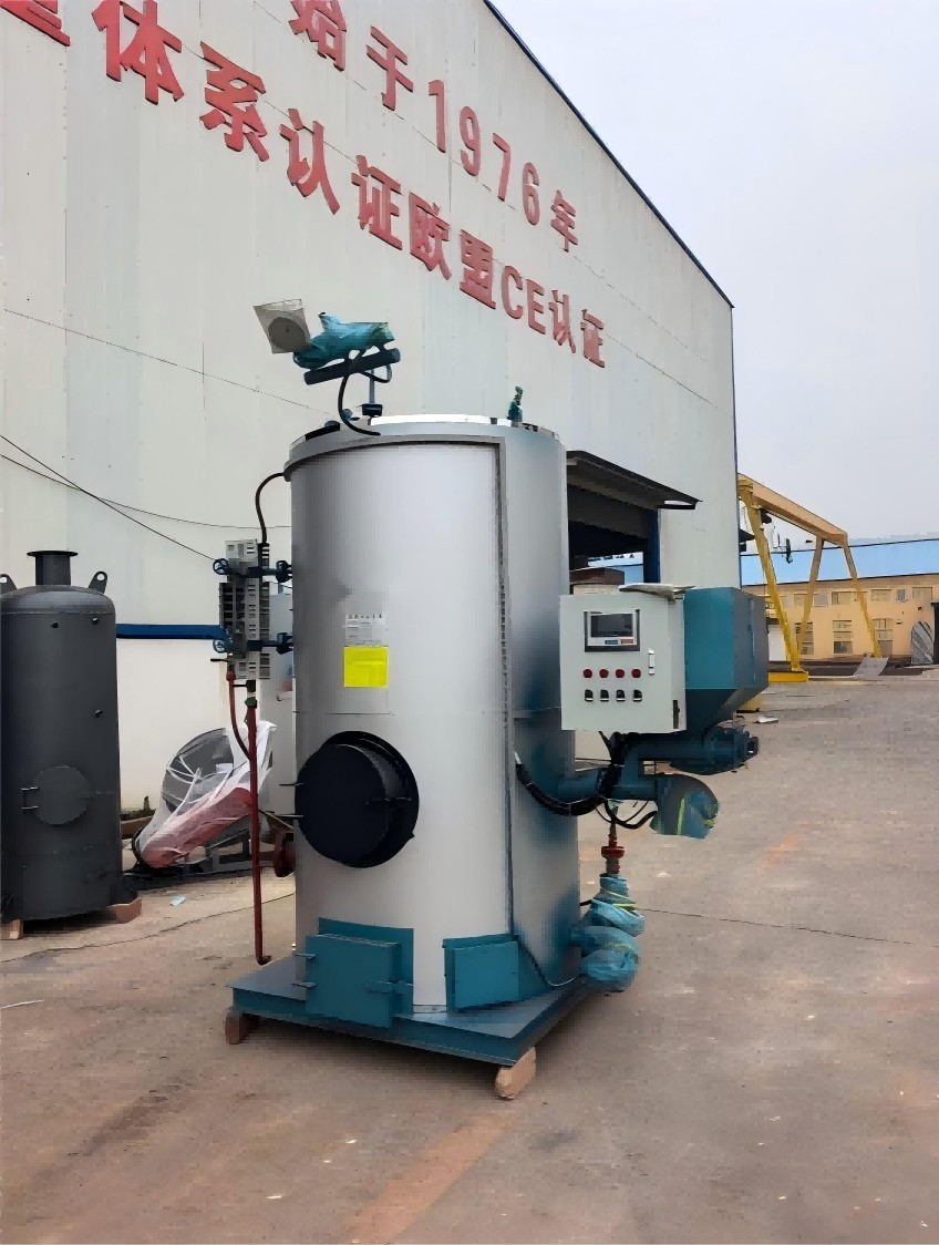 新疆塔城1噸燃煤生物質蒸汽發生器水泥制品蒸養！